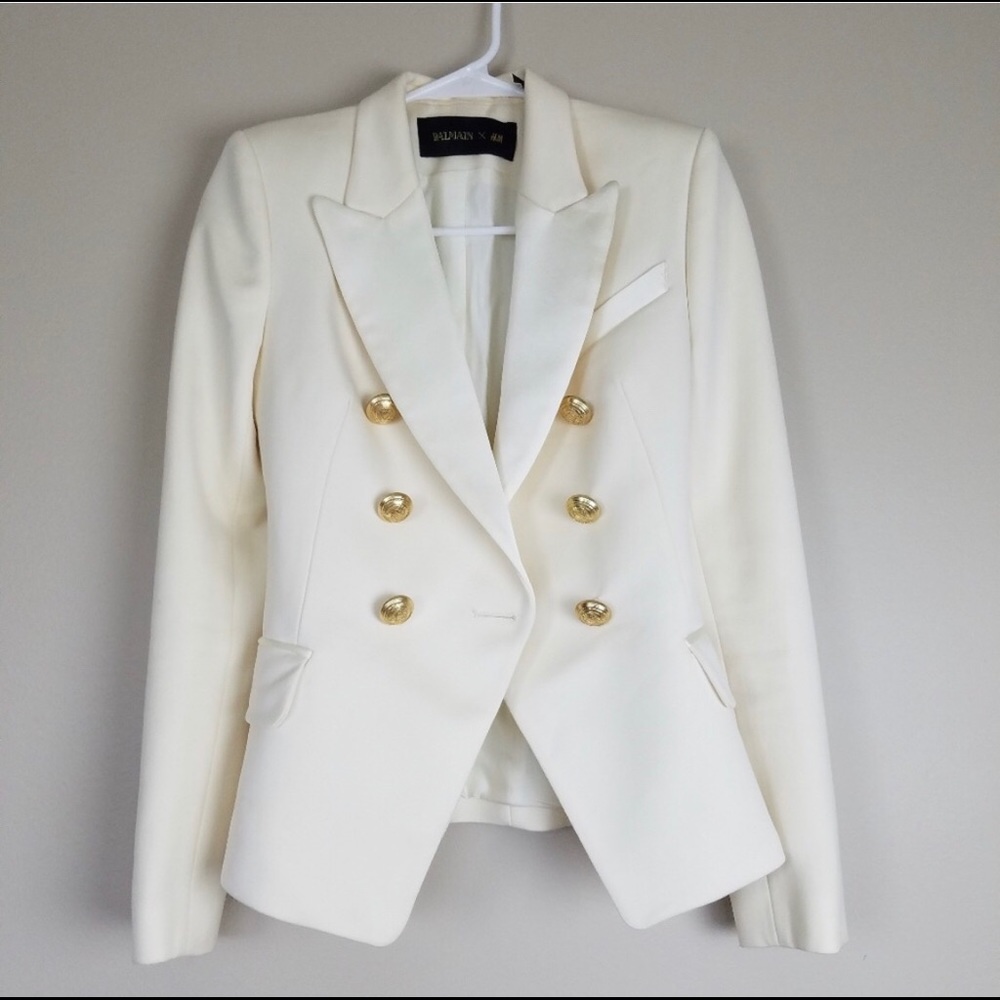 BALMAIN x HM blazer